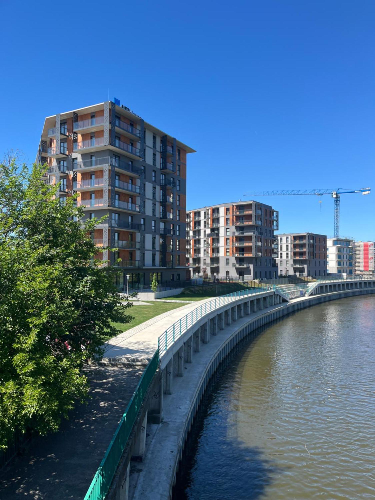 Jesionowe Apartamenty Nad Odra, Stare Miasto, Sauna W Jednym, Klimatyzacja , Garaz Podziemny 0 Zl, Odra River , Old Town, New Building, Air Conditioning, Sauna-One, Underground Garage Free Wrocław Extérieur photo